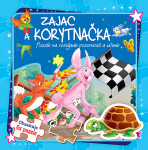 Zajac a korytnačka Puzzle na rozvíjanie pozornosti a učenie