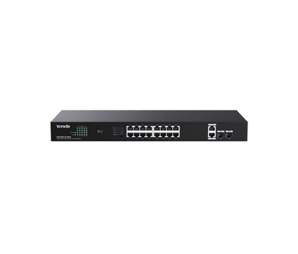 Tenda TEG1120P-16-250W (16xPoE 802.3af/at 10/100/1000Mbps, Uplink 2xRJ45 + 2xSFP) 230W EDF_1049026