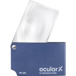 Eschenbach XM0201, ocularX M2 ruční lupa zvětšení: 2.5 x, Velikost objektivu: (d x š) 7.4 cm x 4.8 cm