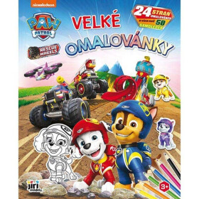 Tlapková patrola - Velké omalovánky