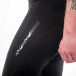 Pánské zateplené cyklistické kalhoty dlouhé vložkou Sensor Cyklo Race Zero true black