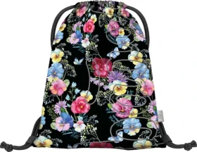 BAAGL Sáček Skate Flowers / 36x46cm (A-30741)