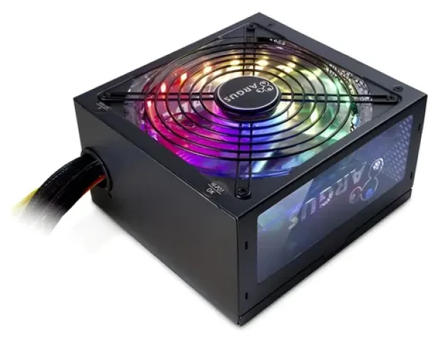Inter-Tech Argus RGB-700 II / Zdroj / 700W / 80 PLUS Bronze / 140mm RGB ventilátor / nemodulární (88882173)