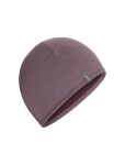 Unisex merino čepice ICEBREAKER Unisex 200 Oasis Revers Beanie, Dark Berry/Grey Plum