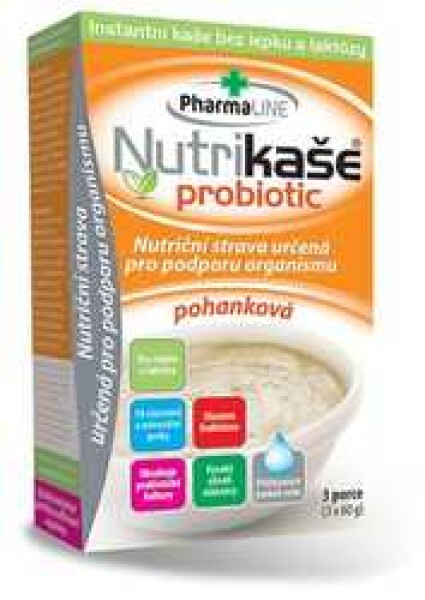 Mogador Nutrikaše probiotic pohanková 180 g (3x60g)