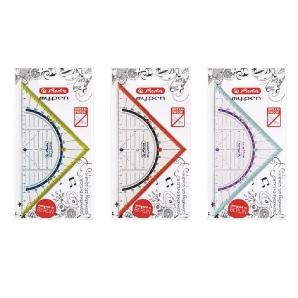 Herlitz Trojúhelník plastový 16cm / různé barvy (11367950)