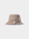 Pánský oboustranný bucket hat 4F béžový/modrý Velikost: