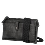 Stylová dámská crossbody kabelka Dina, černá