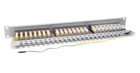 Equip Patchpanel 24x RJ-45 šedá / Patch panel / Cat6 FTP / 1U / 19" / 250 MHz (326325)