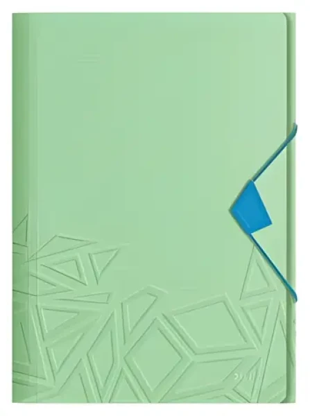 Leitz UrbanChic zelená / Deska s chlopněmi / PP / A4 (46490050)