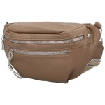 Trendy dámská koženková ledvinka Pentti, khaki