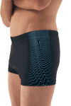 Pánské plavky 42607 Radon black - HENDERSON černá 4XL