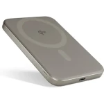 Epico UltraPack EM51 MagSafe Qi2 titanová / Bezdrátová powerbanka / 5000 mAh / USB-C / 20W (9915112100086)
