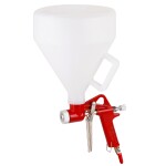 FESTA 48037 Stříkací pistole na omítky a barvy, zásobník 5 l, trysky 4–8 mm