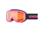 Uvex Speedy Nova dětské lyžařské brýle pink/lasergold