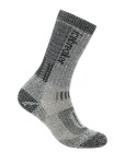 Dámské merino turistické ponožky ICEBREAKER Wmns Hike+ Mountaineer Mid Calf, Jet Heather/Black velikost: 38-40 (M)