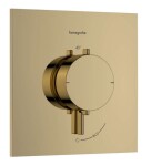HANSGROHE - Ecostat Comfort E Termostatická baterie pod omítku, leštěný vzhled zlata 33710990