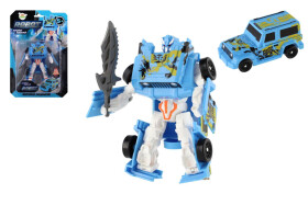 Transformer auto/robot modrý