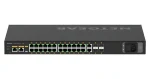 NETGEAR M4250-26G4F-PoE+ / Switch / L3 řízený / 24x Gigabit PoE+ / 2x Gigabit / 4x SFP (GSM4230P-100EUS)