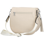 Trendy dámská koženková ledvinka Ida, béžová