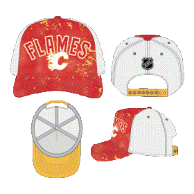 Outerstuff Dětská kšiltovka Calgary Flames NHL Top Player Snapback