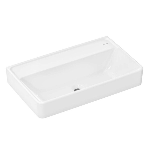 HANSGROHE - Xanuia Q Umyvadlo 65x39 cm, bez přepadu, bez otvoru pro baterii, bílá 60220450