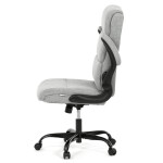 Kancelářské křeslo, houpací mechanismus, šedá látka, KA-K3104 GREY