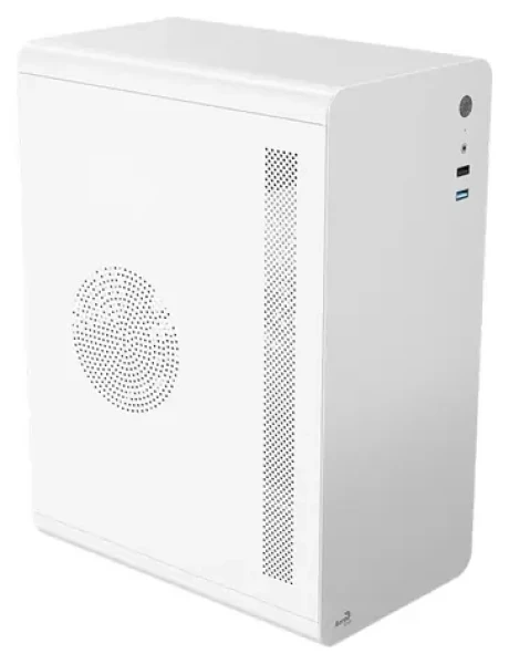 Aerocool CS-110 bílá / PC skříň / Micro-ATX / Mini-ITX / Bez zdroje (ACCS-PC18014.21)