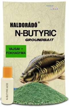 Haldorádó Vnadící směs N-Butyric Groundbait Kyselina máslová/Česnek 800g + 50ml Aroma (HD27628)