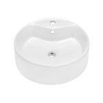 INVENA - Umyvadlo na desku 47 cm RONDI CE-21-001-W