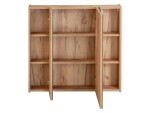 COMAD - Zrcadlová skříňka 80cm 3 dvířka DUB CAPRI 5907611647851