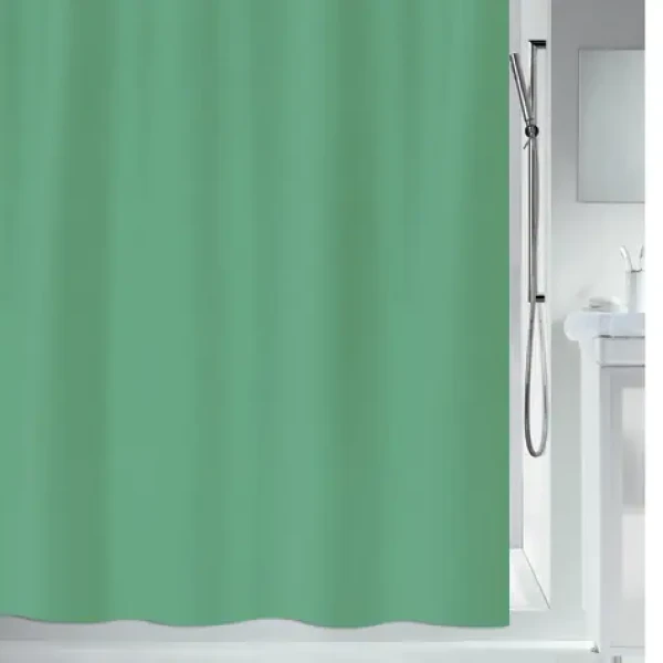SPIRELLA Sprchový závěs PRIMO světle zelená / 120 x 200 cm / Polyester