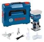 Bosch GLF 18V-8 Professional / Aku hranová frézka / 18V / 10 000-30 000 ot/min / bez aku a nabíječky / L-BOXX (06016C6001)