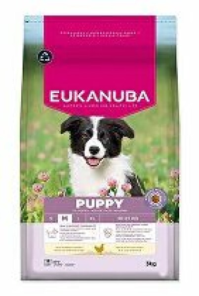 Eukanuba Dog Puppy Medium rich in fresh Chicken 3kg