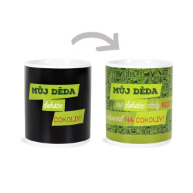 Měnící hrnek - Děda - Albi