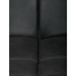 Pracovní židle, výškově nastavitelná, černá látka, KA-V3120 BK3