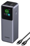 UGREEN Quick Charging 200W / Powerbanka / 25000 mAh / 200 W / 2x USB-C / 1x USB-A / TFT Displej (6941876242931)