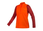 Endura Singletrack Fleece dámský dres dlouhý rukáv Paprika vel. L
