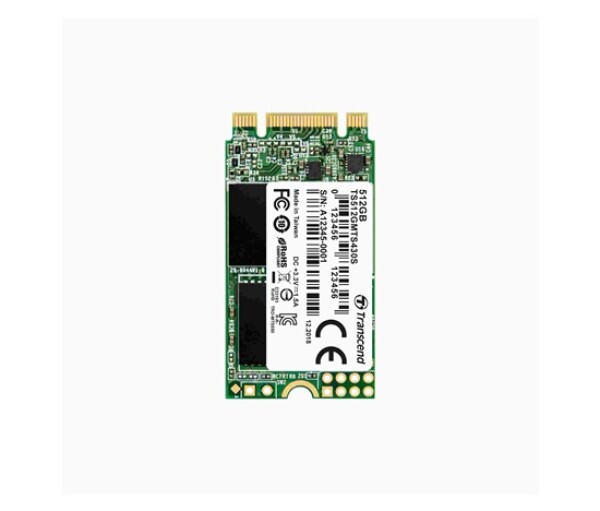 TRANSCEND Industrial SSD MTS430S 512GB, M.2 2242, SATA III 6Gb/s, TLC EDF_985051