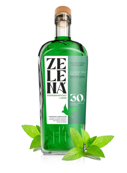 FK Distillery Frederic Kafka Zelená 30% 1 l (holá láhev)