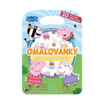 Omalovánky se samolepkami Peppa pig