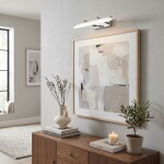 Koupelnové nástěnné LED svítidlo APP1869-1W 40cm CHROME OSW-66025