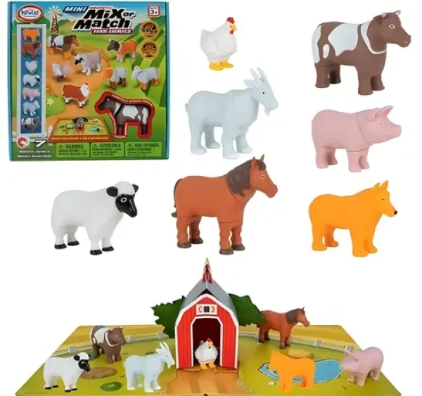 Malblo Magnetic Mini Zvířata z farmy