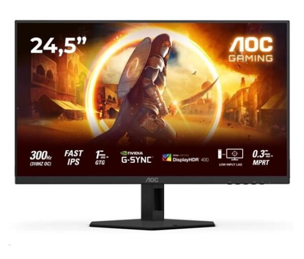 AOC MT 24,5" 25G4SRE - 1920x1080,Fast IPS,300Hz (OC 310Hz),2xHDMI,1xDP EDF_1681369