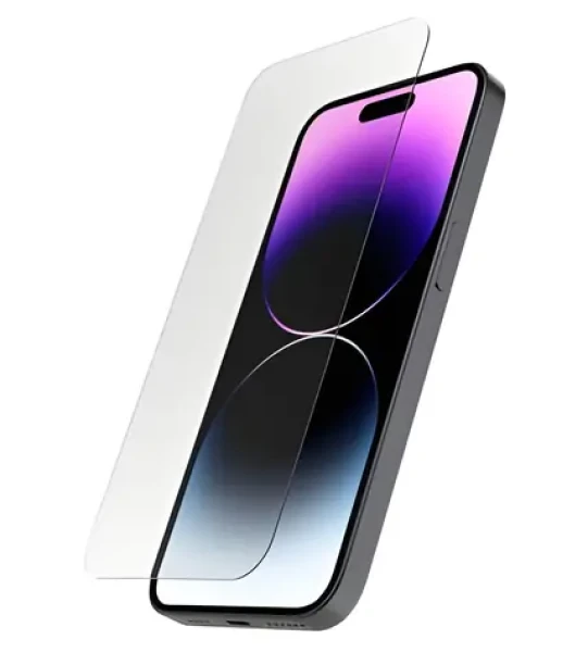Hama Clear Protect průhledná / Ochranné sklo na displej / Apple iPhone 14 Pro / 6.1" / 9H / 0,33 mm (00222706)