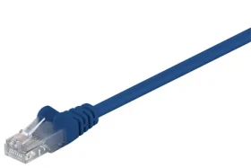 MicroConnect CAT5e U/UTP 0.5m modrá / PVC (B-UTP5005B)