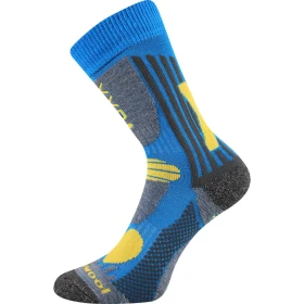 VOXX Ponožky dětské thermo VISION z merino se stříbrem MODRÉ 20-24 115733