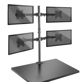 Lindy 40659 / Držák monitorů / pro 4 monitory / VESA 75-100 mm / nosnost 7 kg / černá (40659)