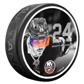Mustang Puk New York Islanders NHL #24 Mayfield Neon Visor