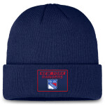 Fanatics Pánská zimní čepice New York Rangers NHL Authentic Pro Rink Prime Cuffed Beanie